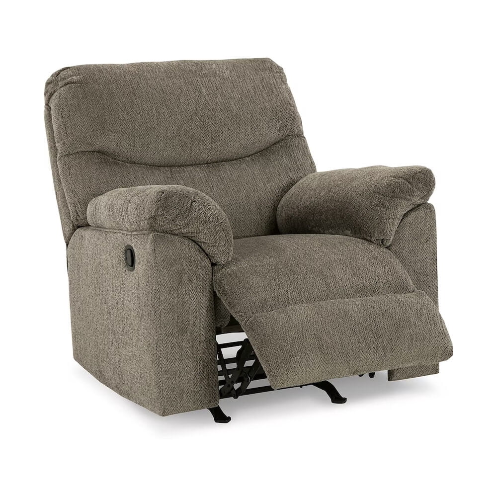 Signature Design by Ashley Alphons Putty Recliner with Pull-Tab Reclining Motion
