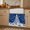 Navy Blue, variant on Cabinet Curtains 35"W x 35"L, Navy Blue Christmas Tree Sink Skirt for Bathroom Kitchen Self Adhesive, Xmas Snowflake Weeping Balls Desk Privacy Short Curtain for Under Sink Classroom Closet