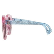 Bluey Girl's Kids Cateye Sunglasses Pink Glitter