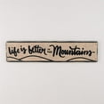 thumbnail image 1 of Glory Haus 3380001 Better In The Mtn Burlap Board - 5 x 24 in., 1 of 1