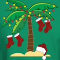 thumbnail image 3 of CafePress - Tropical Christmas Dark T Shirt - Men's Classic Graphic Cotton T-Shirt, 3 of 4