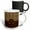Multicolor, variant on 3drose, Elegant Animal Print in Warm Brown and Gold Monogram Letter K, 11oz Two-tone Yellow Mug