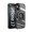 Black, variant on Allytechgroup Plating Frame Case for iPhone 17, Built-in Kickstand Support Wireless Cahgring Anti Yellowing Shockproof Magnetic Clear Back Cover Bumper for iPhone 17, Darkpurple