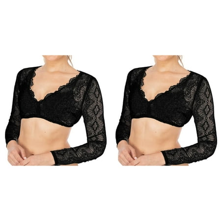 2 Pack Women 1PC Underwire Lingerie Lace Vest Women s Elegant Dirndl Blouse Black Dirndl Blouse Lace Blouse For Oktoberfest Lingerie Womens Lingerie Chemise Lingerie for Women
