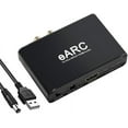 thumbnail image 1 of Tianle HDMI eARC ARC Audio Converter, 24bit/192KHz Audio Sampling Rate, ARC Audio Return, HD 5.1 and HD 7.1 Channels, RCA 3.5mm Audio Converter, Supports eARC & ARC inputs, 1 of 8