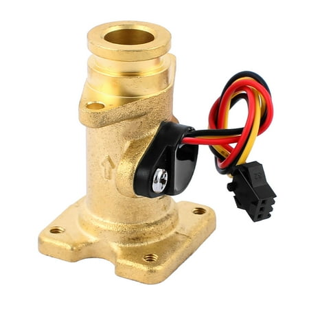 22x20mm Hall Effect Liquid Water Flow Sensor Switch Flowmeter Meter 1-30L/min