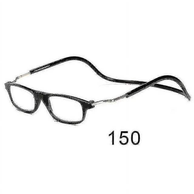 Gafas de Lectura Magnéticas Flexibles para Colgar en El Cuello Yashi Plegables Ajustables Transparentes Potencia 150