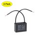 thumbnail image 1 of Uxcell 36.5x16x29.5mm 2.4uF 450V CA 2 Cables Capacitores de Ventilador de Techo Paquete de 5, 1 of 5