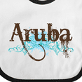 thumbnail image 4 of Inktastic Aruba Boys or Girls Baby Bib, 4 of 4
