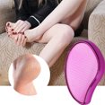 thumbnail image 5 of Lima para pies, removedor de callos de cristal nano, herramientas de pedicura para el cuidado de los pies para piel muerta, dura, agrietada, gruesa y seca, color rojo rosa, 5 of 5