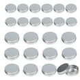 thumbnail image 6 of AirSMall 24pcs Aluminum Tin Jars Mini Screw Top Metal Cans Sample Storage Containers Refillable Travel Bottles for Cosmetic Crafts Ointment, 30ml+60ml, 6 of 6