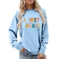 thumbnail image 1 of Zhanying Chandail en Molleton Femme Coton Vintage Graphique Chandail Manches Raglan Coupe Décontractée Manches Longues Plage Vacances Basiques, 1 of 5