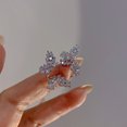 thumbnail image 3 of SIYUE ~ 2022 nuevos pendientes voladores de mariposa de diamante flash de moda 925 plata TFixol  Aretes, 3 of 7