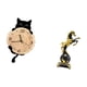thumbnail image 5 of Reloj de pared moderno, colección de estatuas, figura de caballo, escultura animal, adorno, ligero, sin , reloj colgante para dormitorio, sala d, 5 of 8