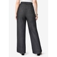 thumbnail image 2 of Roaman's Women's Plus Size Comfort Stretch Wide Leg Jean, 2 of 5