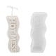 thumbnail image 1 of Fiudx Ofertas y liquidaciones Molde para velas con eslogan Molde para velas perfumadas con tiras largas y letras en inglés, 1 of 3