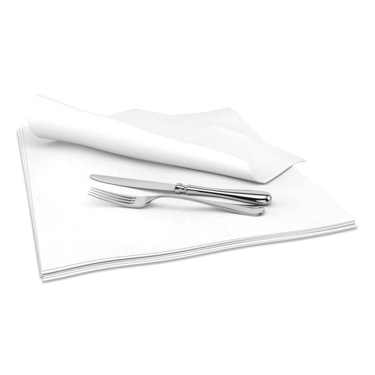 Select Dinner Napkins, 1-Ply, White, 15.5 x 16, 250/Pack, 12/Carton Select Dinner Napkins, 1-Ply, White, 15.5 x 16, 250/Pack, 12/Carton