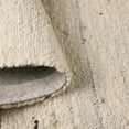 thumbnail image 4 of TOWN & COUNTRY TERRA Montana Textured Border Handcrafted 100% Wool Area Rug, Ivory/Beige, 5'x7’, 4 of 9