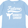 thumbnail image 4 of Inktastic Future Karate Champ Boys Long Sleeve Toddler T-Shirt, 4 of 5