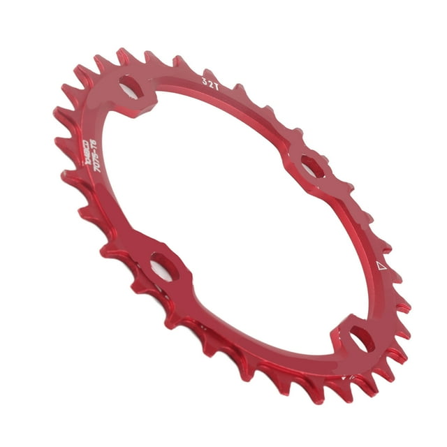 Cadena de Bicicleta de Montaña Ballas de Ciclo de Bicicleta 7075 Aleación de Aluminio Alta Resistencia BCD104 32 34 36 38 DIENTES CON INSEINO DE DIENTES ESTÁNDAR PARA LA