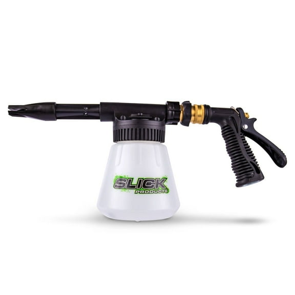Slick Products SP5004 Garden Hose Foam Blaster | For Cars, Trucks, Dirt Bike, ATV, UTV, Boat, Bicycle, and More | Adjustable Dial | Instant Foam Wash