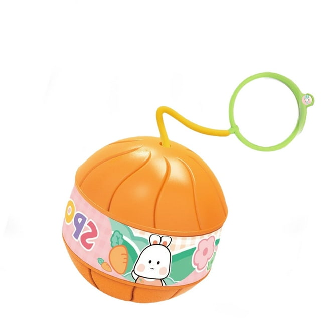 koolsoo Skip Ball Ankle Skip Ball Ankle Toy Exercise Sports Game Toy Flashing Jump Rings Orange