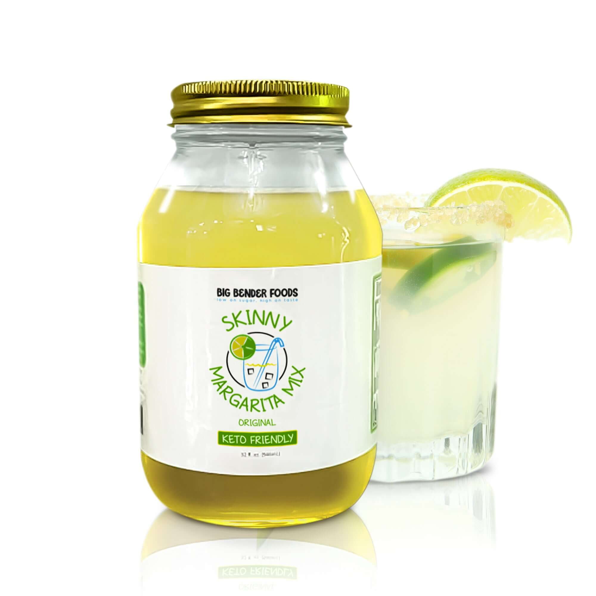 Best Skinny Margarita Mix, Natural, Keto Friendly, Low Calorie, Low