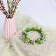 thumbnail image 2 of 4Pcs Easter Candle Garland Simulation Colored Candle Ring Table Garland Wreath, 2 of 4