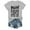 Grey, variant on Seductiva Women's Short Sleeve T-Shirt Clearance Items Teacher Retired Tshirts Womens Retirement Class of 2025 Countdown in Graphic Tees Funny V Neck T Shirt