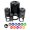 Black, variant on Bar Graph Icon in Circle Self-Inking Rubber Stamp Ink Stamper - Black Ink - Mini 1/2 Inch