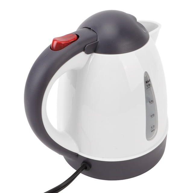 Hervidor Eléctrico del Coche Portátil, Caldera Hervidora de Coche Con APAGADO AUMÁTO DE 1000ML CON PICO HERMÉTICO, HERVOR DE AGUA CALIENTE PARA TÉ Y CAFÉ PARAR PREPARAR