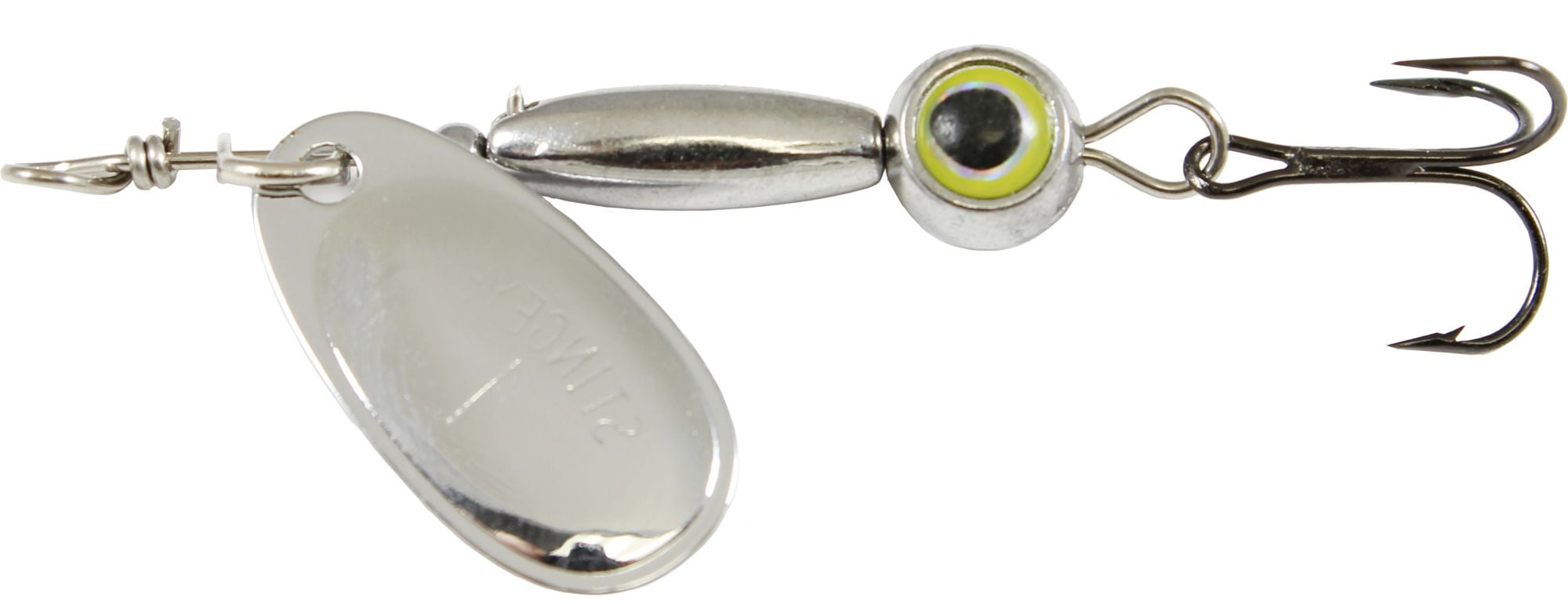 Silver Thundermist Lure Company Eye#2-S-S-SIL Stingeye Spinner Fishing Lure