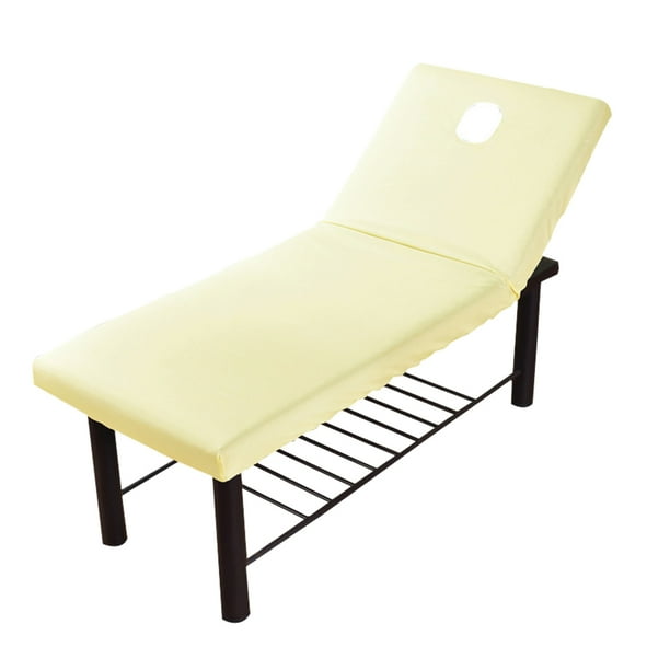 Guardurnaity Funda de cama de Spa cómoda y duradera para máxima relajación, funda de cama de masaje, funda de cama de belleza masajeadores Beige