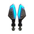 thumbnail image 1 of Miulika Motorcycle Turn Light Cornering Lamp 12V Fits most Motorbikes Blue, 1 of 8