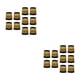 thumbnail image 1 of Moyic 10Pcs Golf Iron Ferrules High Quality Tapered Sleeves Premium Shaft Oro 2Conjunto, 1 of 1