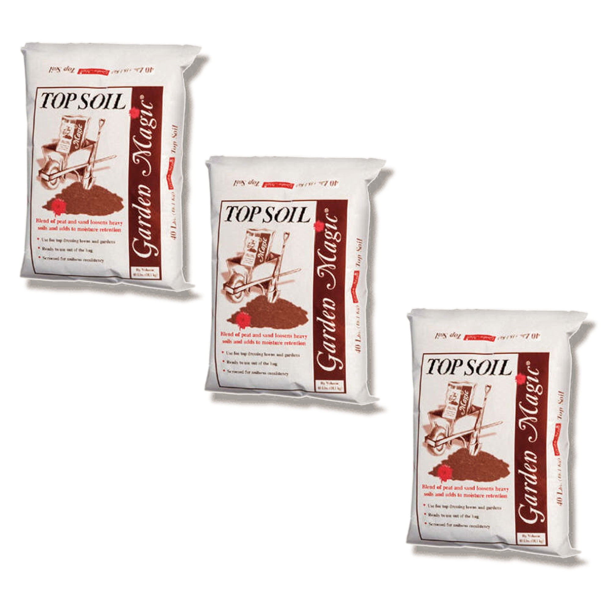 Michigan Peat Garden Magic Potting Soil Mix for Raised Bed, 20 Lb Bag (3  Pack) - Walmart.com