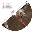 thumbnail image 5 of Kll 48" Christmas Tree Skirt Cat Family Xmas Tree Skirts Mat For New Year Xmas Holiday Party Indoor Outdoor Home Decoration, 5 of 9