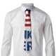 thumbnail image 5 of Fotbe Thank You Veterans Corbata Clásica para Hombre con Estampado – Corbata de Seda Jacquard Tejida, para Negocios, Bodas y Eventos Formales, 5 of 7