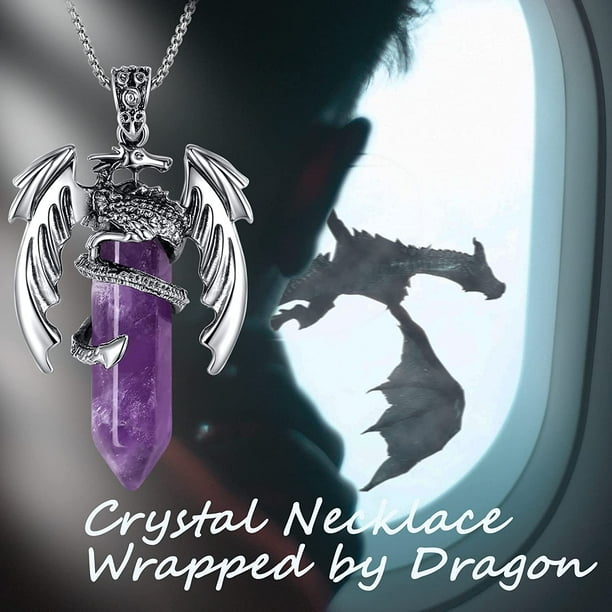Cool dragon necklaces sale