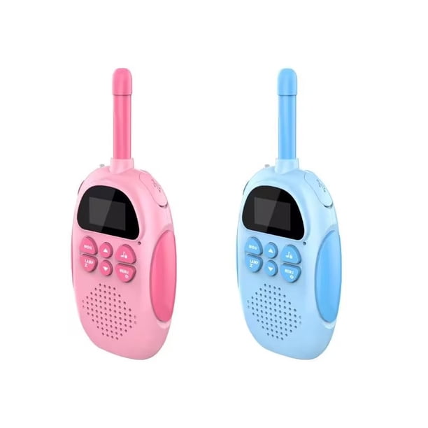Walkie Talkies para niños, paquete de 2 walkie talkies recargables para niños, 5 millas de largo alcance, 22 canales, radio de 2 vías, juguete para niños de 3 a 12 años de edad, niños y niñas TUNC Sencillez