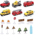 thumbnail image 2 of Toy Airplane with Smoke, Lights & Sounds, Friction Powered Plane Toy with Mini Cars for Kids, Great Christ Gift for Boys and Girls, 2 of 6