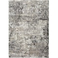 thumbnail image 2 of Hauteloom Satsop Living Room, Bedroom Area Rug - Modern - High Pile - Gray, Black - 5'3" x 7'3", 2 of 8