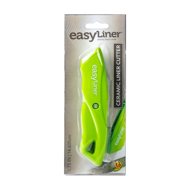 Duck Brand EasyLiner Ceramic Shelf Liner Cutter Green, 5.75 in