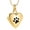 Gold, variant on Customize Cremation Jewelry - Pet Heart Cremation Jewelry for Ashes For Dog / Cat Paw Urn Necklace Paw Print Pet Heart Urn Necklace Personalized Necklaces Engraved Names Jewelry