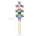 thumbnail image 3 of Christmas Hand Jingle Bells Hand Sleigh Bells Decoration Bells Musical Instrumen, 3 of 4