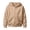 Khaki, variant on Generic Boys Oversized Cardigan Loose Fit Drawstring Athletic Jackets,breathable textured knit,Lightweight Fall Winter Sweatshirt Top