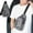 Gray, variant on Clearance! lulshou Strap Bag Crossbody Backpack with Hole Strap Backpack Hiking Backpack Multipurpose Crossbody Chest Bag