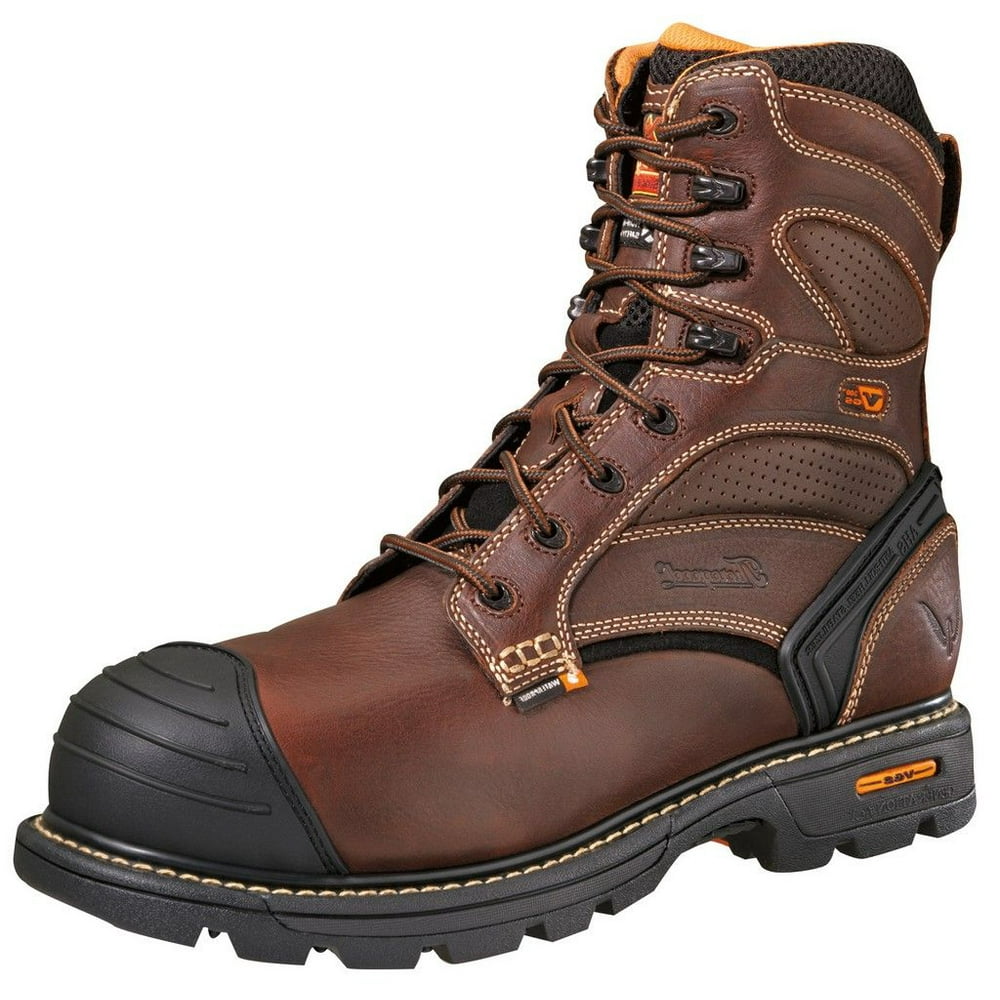 Thorogood - Thorogood Work Boots Mens Waterproof Insulated CT Brown 804-4459 - Walmart.com