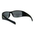 thumbnail image 4 of Choppers Mens Thick Temple Classic Biker Sunglasses Matte Black, 4 of 4