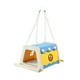 thumbnail image 4 of Casa de nido de pájaros escondite escondite el cobertizo decorable cabaña loro cama para dormir para periquitos cacatúas pequeños animales Amarillo Azul, 4 of 8